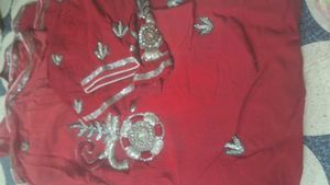 Red Saree