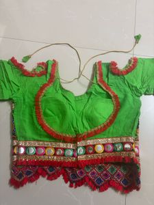 Garba Green Chaniya Choli | Navratri