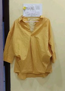 Yellow Tunic Top