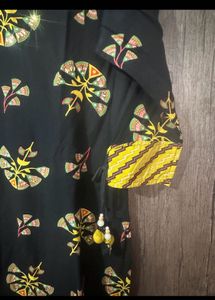 Elegant Printed Kurta with sharara