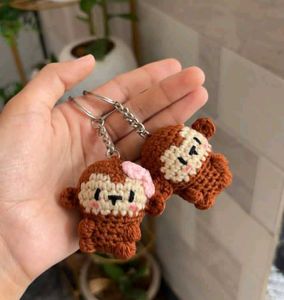 Monkey Keychain