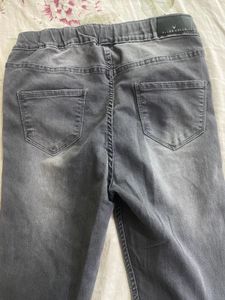 Allen Solly Gray Denim Jeans - Not Used