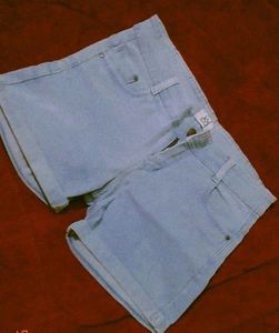 denim shorts light blue