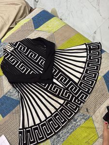 Stylish Black &amp; White Coat