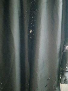Elegant Black Ethnic Burqa