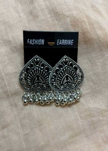 Oxidised Jhumka Earrings✨