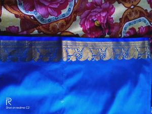 Blue Colour Saree