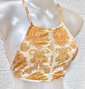 Beige Bikini Tops 👙Size Small Fixed Price