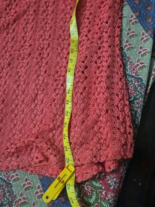Pink V-Neck Top Macy london
