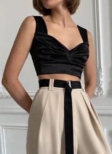 Black Crop Top From Urbanic