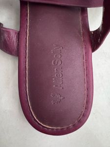 Allen Solly - Burgundy Strappy Sandals