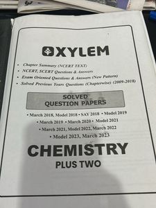 Plus Two Chemiistry Xylem Study Material