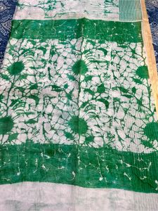 Combo -2 Sarees At 600/- Blue And Green.