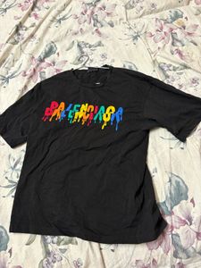 Balenciaga Tee - Colorful Drip
