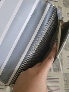 Striped Sling Bag