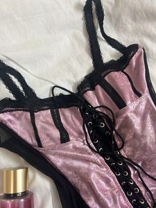 Pinkinsh-purple Corset