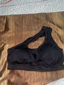 One Shoulder Paded Bra