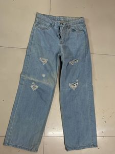 Blue Ripped Jeans