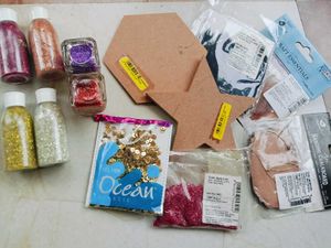 Combo Of Craft Supplies And SewSupplies