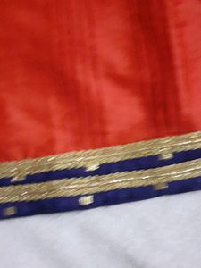 Red Blue Kids Elegant Churidar