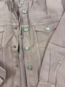 Dusty Rose Denim Jacket