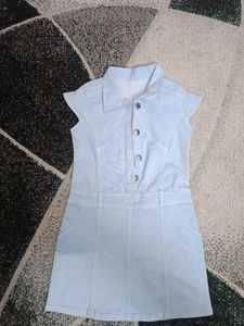 Light Blue Denim Mini Dress