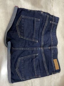 Denim Distressed Shorts