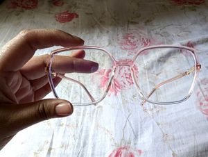 Voyage Glam Transparent Square Eyeglasses