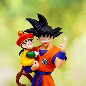 30cm Goku With Kid Gohan Anime Action Figure