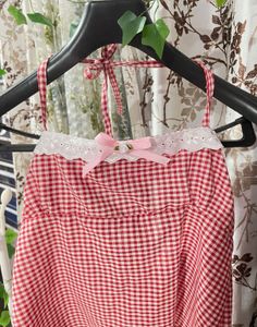 Pinterest Inspired Gingham Top🍒🔥