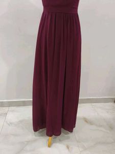 Sale🎊🎉Elegant Burgundy Maxi Dress
