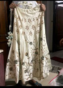 Elegant Embroidered Skirt