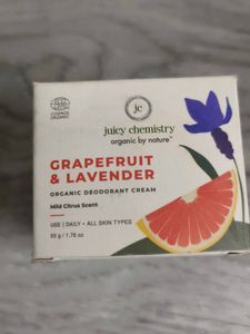 Organic Deodorant Cream