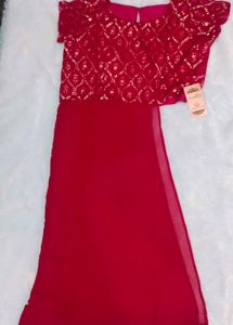 🔥BRAND New Side Cut Kurta Sharara Set