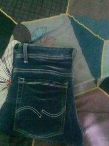 Dark Blue Denim Jeans