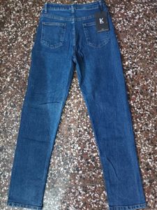 Dark Blue Denim Jeans