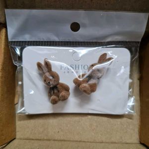 Bunny Stud Earrings