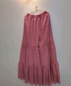 Pink Sequin Anarkali Suit