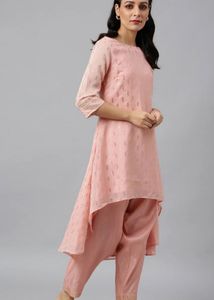 Elegant Pink Kurta Set