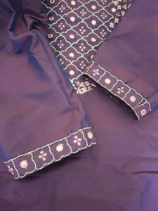 Traditional Kurta And Palazzo Set With Dupatta