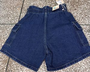 New Denim Cargo Shorts