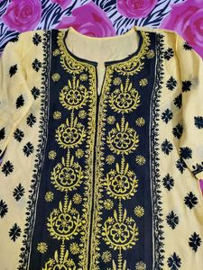 New Chikankari kurti