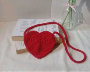 Red Heart Sling Bag❤️