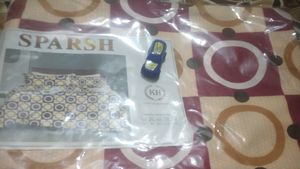 New Double Bedsheet Wit Two Pilo Cover