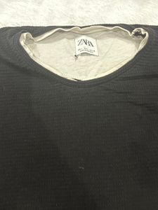 ZARA Black T-Shirt