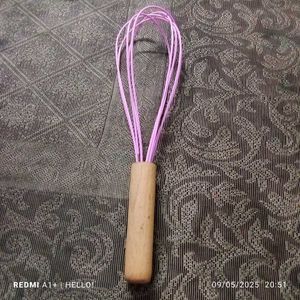 Wooden Egg Beater