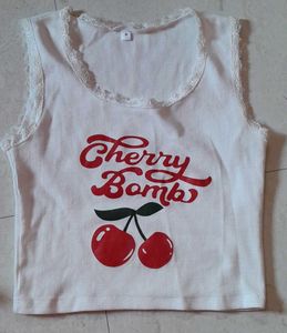Cherry Baby Tank Top