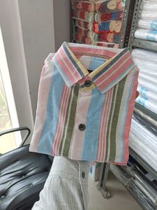 Striped Short-Sleeve Shirt