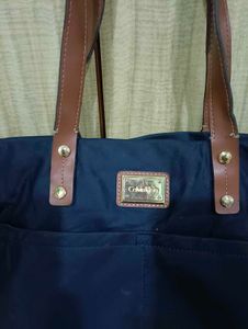 Calvin Klein Navy Blue Tote Bag