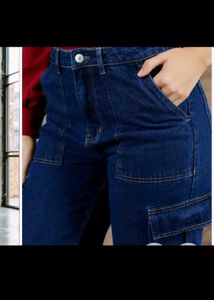 shein brand new with tag cargo jeans women